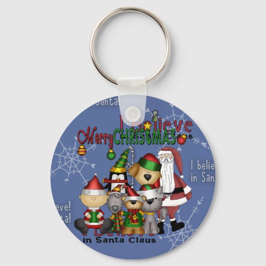 Der Weihnachtsmann und die Bande Schlüsselanhänger (Vorderseite)