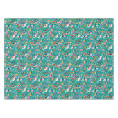 Der Weihnachtsmann und die Freundinnen Muster Tischdecke (Vorderseite (Horizontal))