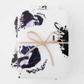 Der Weihnachtsmann und die Magie der Weihnachtszei Geschenkpapier Set (Beispiel)