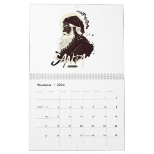 Der Weihnachtsmann und die Magie der Weihnachtszei Kalender