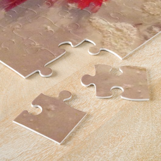 Der Weihnachtsmann und Schneemann im Schnee Puzzle (Seite)