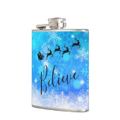 Der Weihnachtsmann und sein fliegender Rentier - G Flachmann (Links)