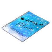 Der Weihnachtsmann und sein fliegender Rentier - G Notizblock (Linke Seite)