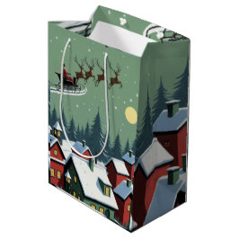 Der Weihnachtsmann und sein Schlitten Mittlere Geschenktüte