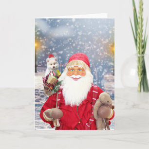 Der Weihnachtsmann und Weihnachten gibt dem amerik