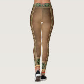 Der Weihnachtsmann Vintage Leggings (Rückseite)