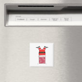 Der Weihnachtsmann war im Kamin voll Magnet (In Situ (Geschirrspüler))