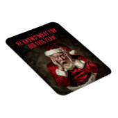 Der Weihnachtsmann weiß, was du dieses Jahr Weihna Magnet (Rechte Seite)