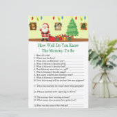 Der Weihnachtsmann, wie gut Sie wissen, Babydusche (Stehend Vorderseite)