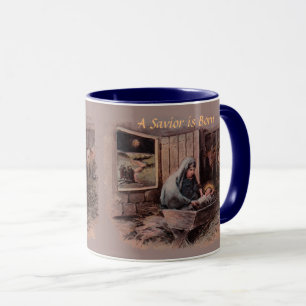 Der Weihnachtsmuggen mit Segen Tasse