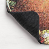 Der Weihnachtspudding Mousepad (Ecke)