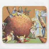 Der Weihnachtspudding Mousepad (Vorne)