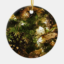 Der Weihnachtsschmetterling Keramik Ornament