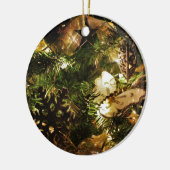 Der Weihnachtsschmetterling Keramik Ornament (Links)