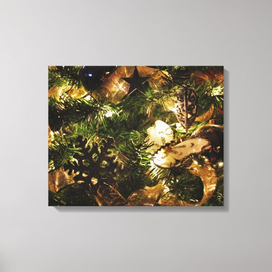 Der Weihnachtsschmetterling Leinwanddruck (Vorderseite)