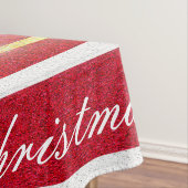 Der Weihnachtsschneemann Glittery - Tischdecke (Beispiel)