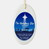 Der Weihnachtsstar Keramik Ornament (Rechts)