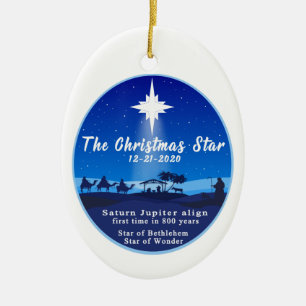 Der Weihnachtsstar Keramik Ornament