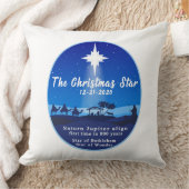 Der Weihnachtsstar Kissen (Decke)