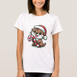 Der Weihnachtstotter-Cartoon T-Shirt