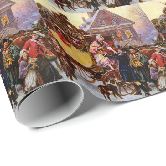 Der Weihnachtstrainer Geschenkpapier (Rolleneckpunkt)