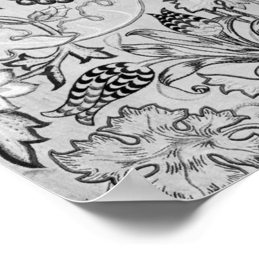 Der Wein', 1878 Poster (Ecke)