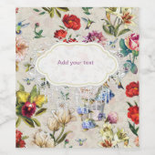 Der Wein der Viktorianischen Epoche Weinetikett (Einzelnes Label)