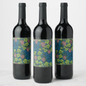 Der Wein von William Morris Weinetikett (Flaschen)