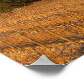 Der Weinberg mit den Syrah-Reben und dem Schloss Poster (Ecke)