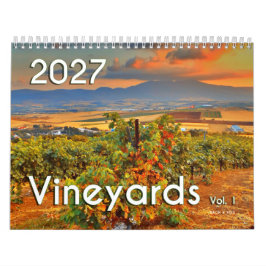 Der Weinbergkalender 2026 - Weinberge, Band 1 Kalender