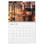 Der Weinkalender - Weinfässer Kalender (Feb 2027)