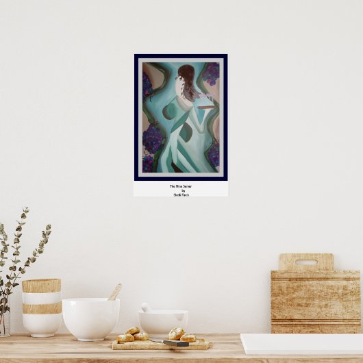 Der Weinserver Poster (Küche)