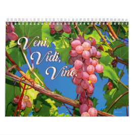 Der Weinwall Calender - Veni, Vidi, Vino. Kalender