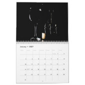 Der Weinwall Kalender - Schwarz & Wein (Jan 2027)