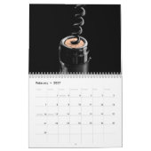 Der Weinwall Kalender - Schwarz & Wein (Feb 2027)