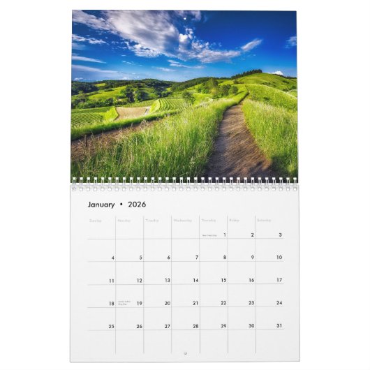 Der Weinwall-Kalender - Weinberge, Vol.1 Kalender (Jan 2026)
