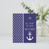 Der weiße Anker wird meine Trauzeugin sein (Stehend Vorderseite)