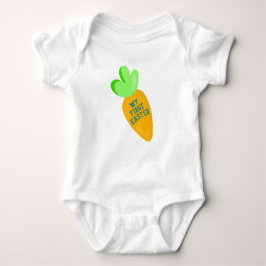 Der weiße Baby-Bodysuit meines ersten Osterjungen Baby Strampler