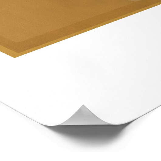 Der weiße Baum Poster (Ecke)