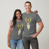 Der weiße Hirsch T-Shirt (Unisex)