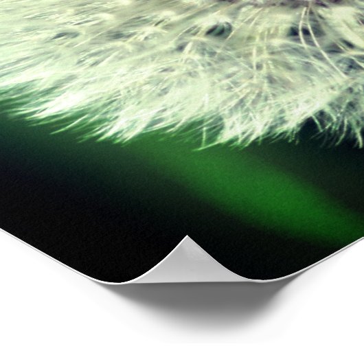 Der weiße Lötkolben Nah Poster (Ecke)