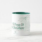 Der weiße Lotus stört nicht Tasse (Zentrum)