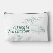 Der weiße Lotus stört nicht Zubehörtasche (Rückseite)