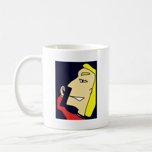 der weiße Prinz Kaffeetasse (Links)
