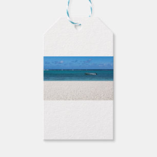Der weiße Sandstrand von Flic en Flac Mauritius l Geschenkanhänger