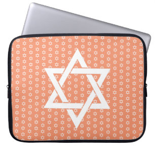 Der weiße Star von David Seamless Laptopschutzhülle