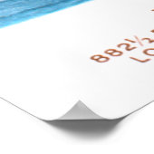 Der weiße Stern Poster (Ecke)