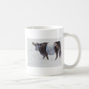 Der weiße Streifen Kaffeetasse