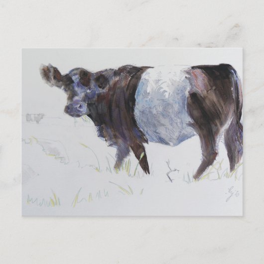 Der weiße Streifen Postkarte (Vorderseite)