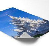 Der weiße Tempel Poster (Ecke)